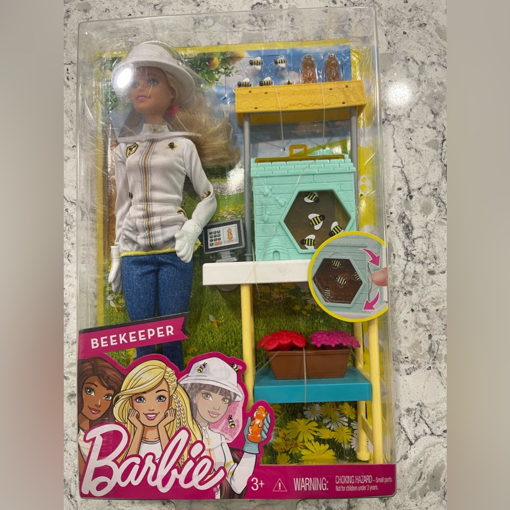 Beekeeper Barbie Doll New in original packaging. Career Barbie Collection.